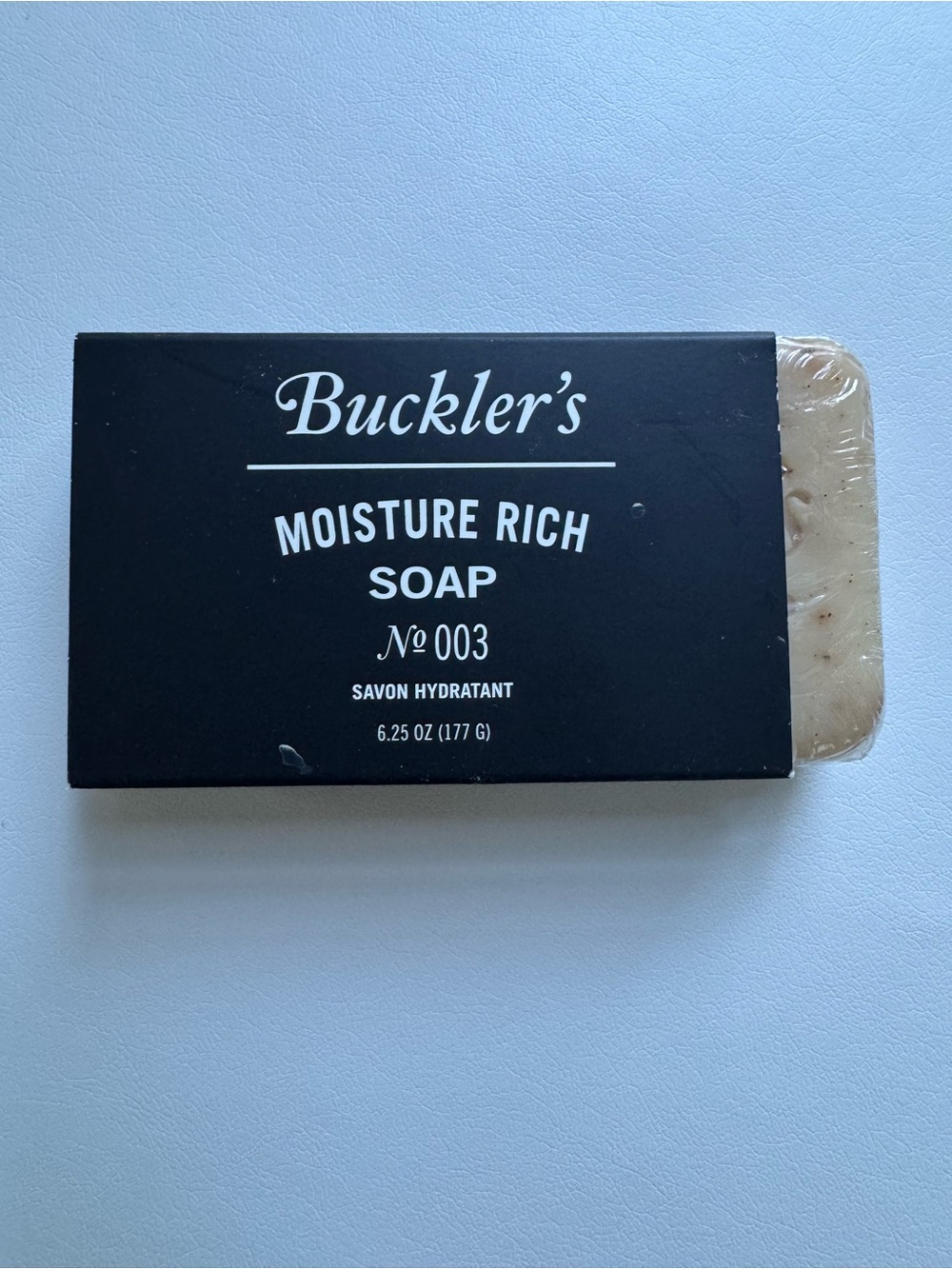 Bar Buckler’s Moisture Rich Soap No. 003 Savon Hydratant 6.25 oz. / 177g NIB HTF